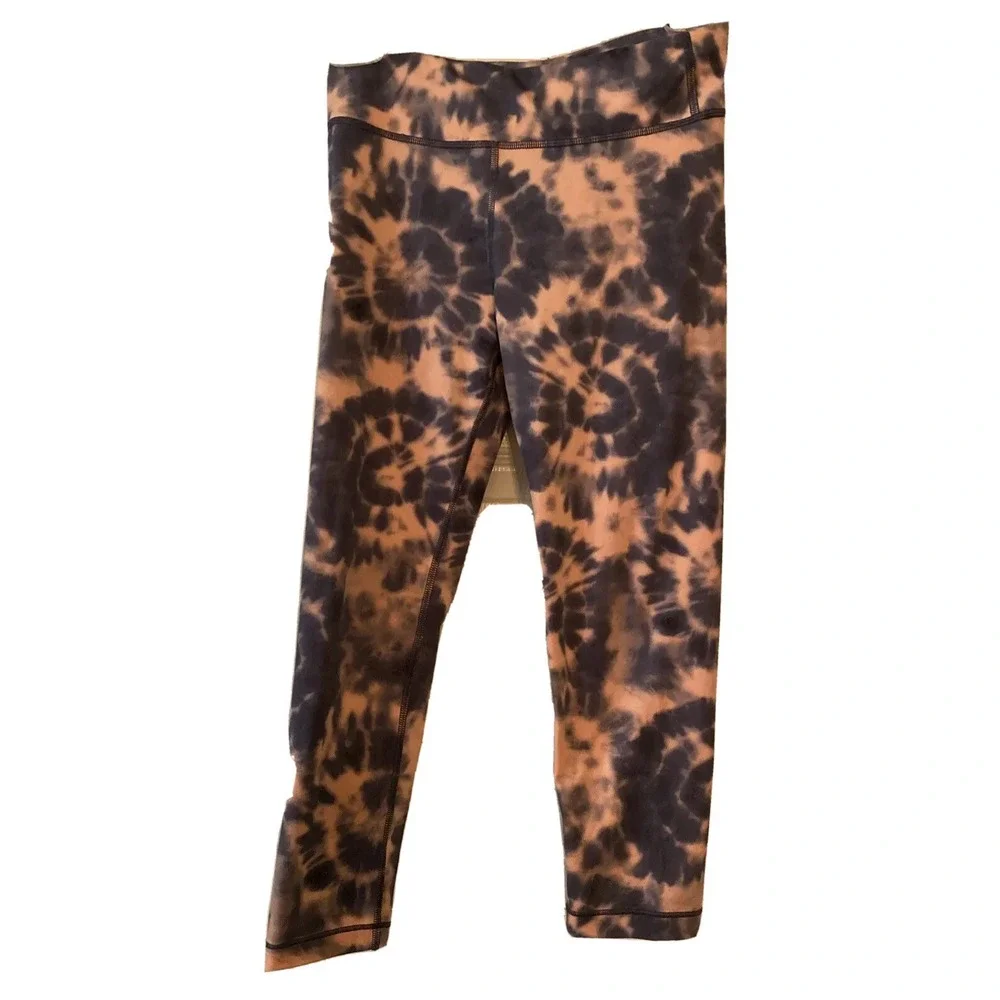 Athleta G!rl  Leggings Tie Dye Orange & Purple, XL14, Athleta active wear